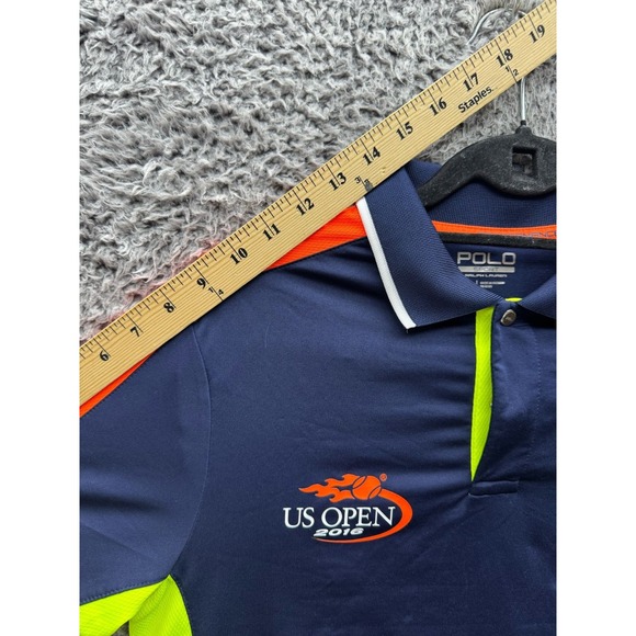 NWD Polo Ralph Lauren US Open‎ 2016 Polo Sport Performance French Navy Size S - Picture 11 of 13